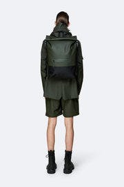 Buckle Rolltop Rucksack - Green